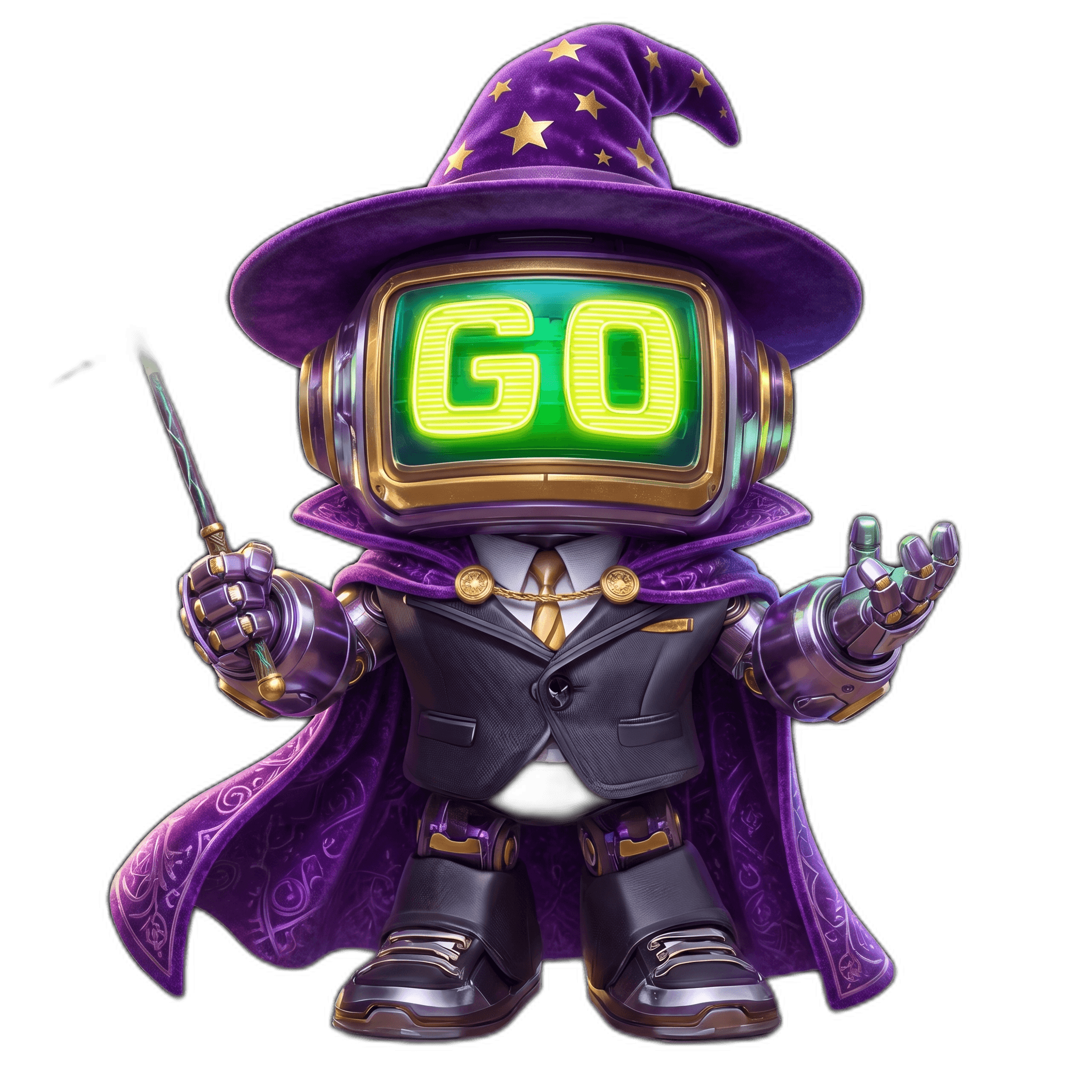 GoBot dressed as Goddo