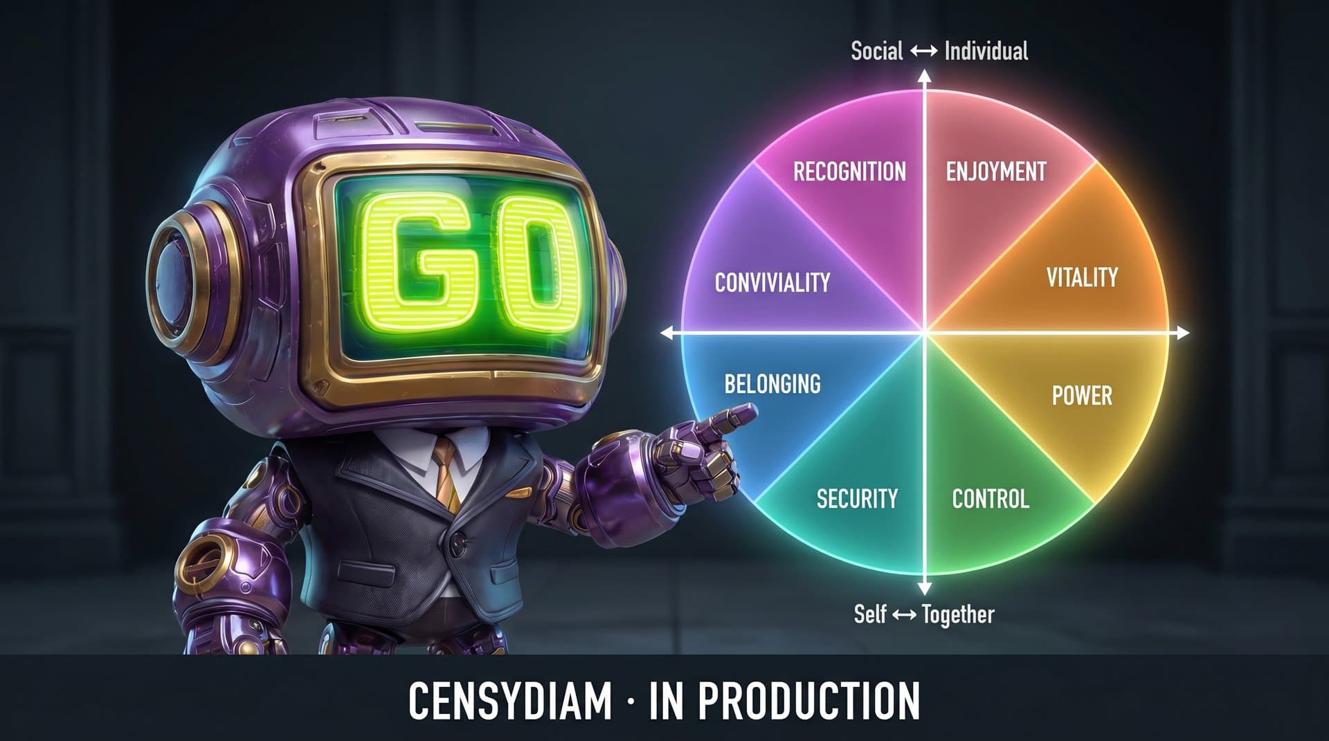Censydiam in production.