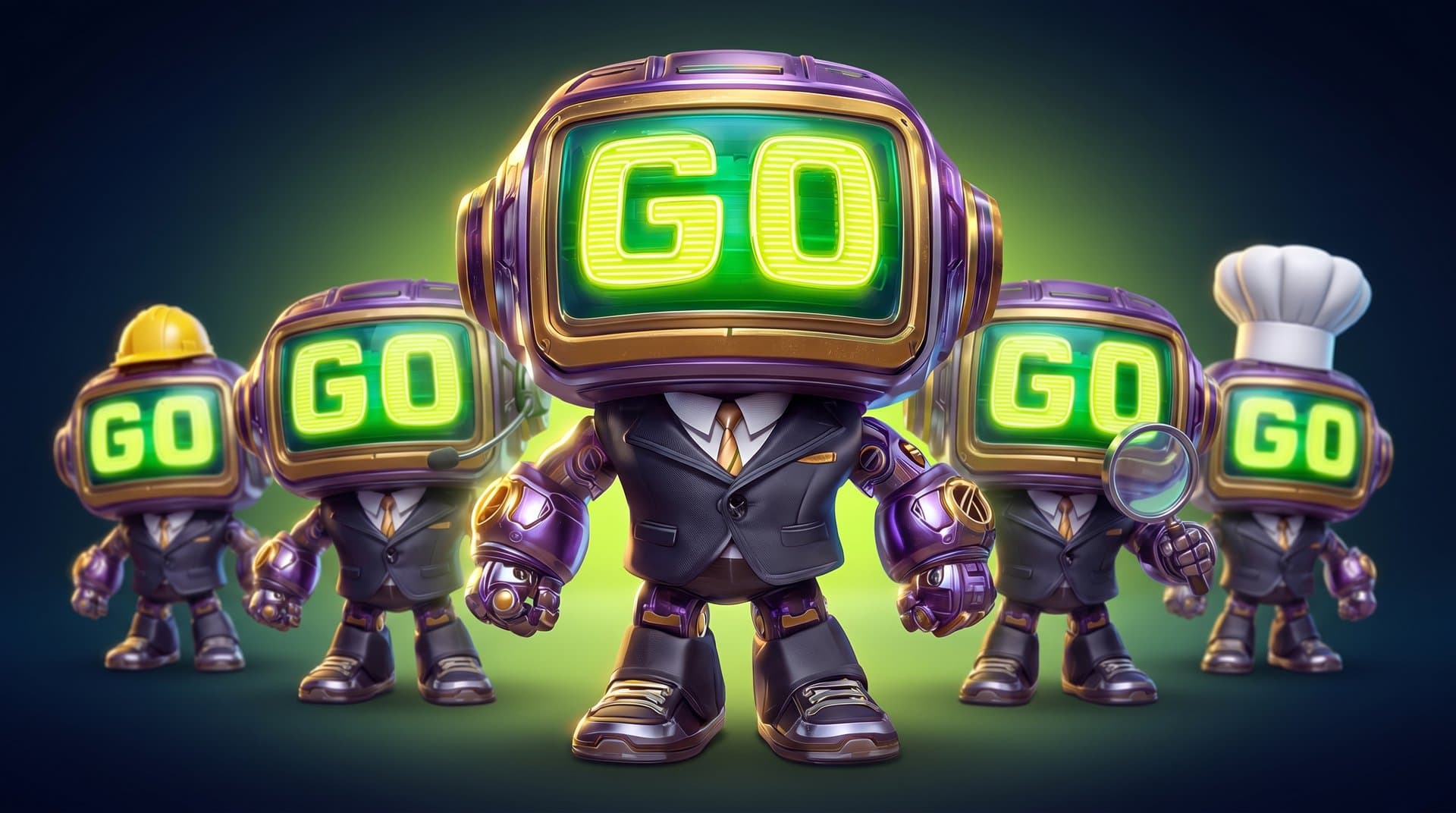 Meet GoBot — the face of every agent we ship.