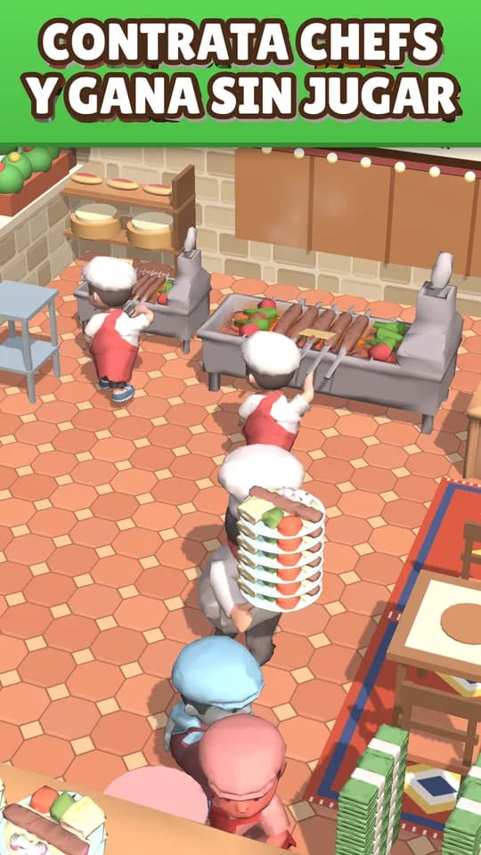 GoTasty: Contrata chefs y gana sin jugar