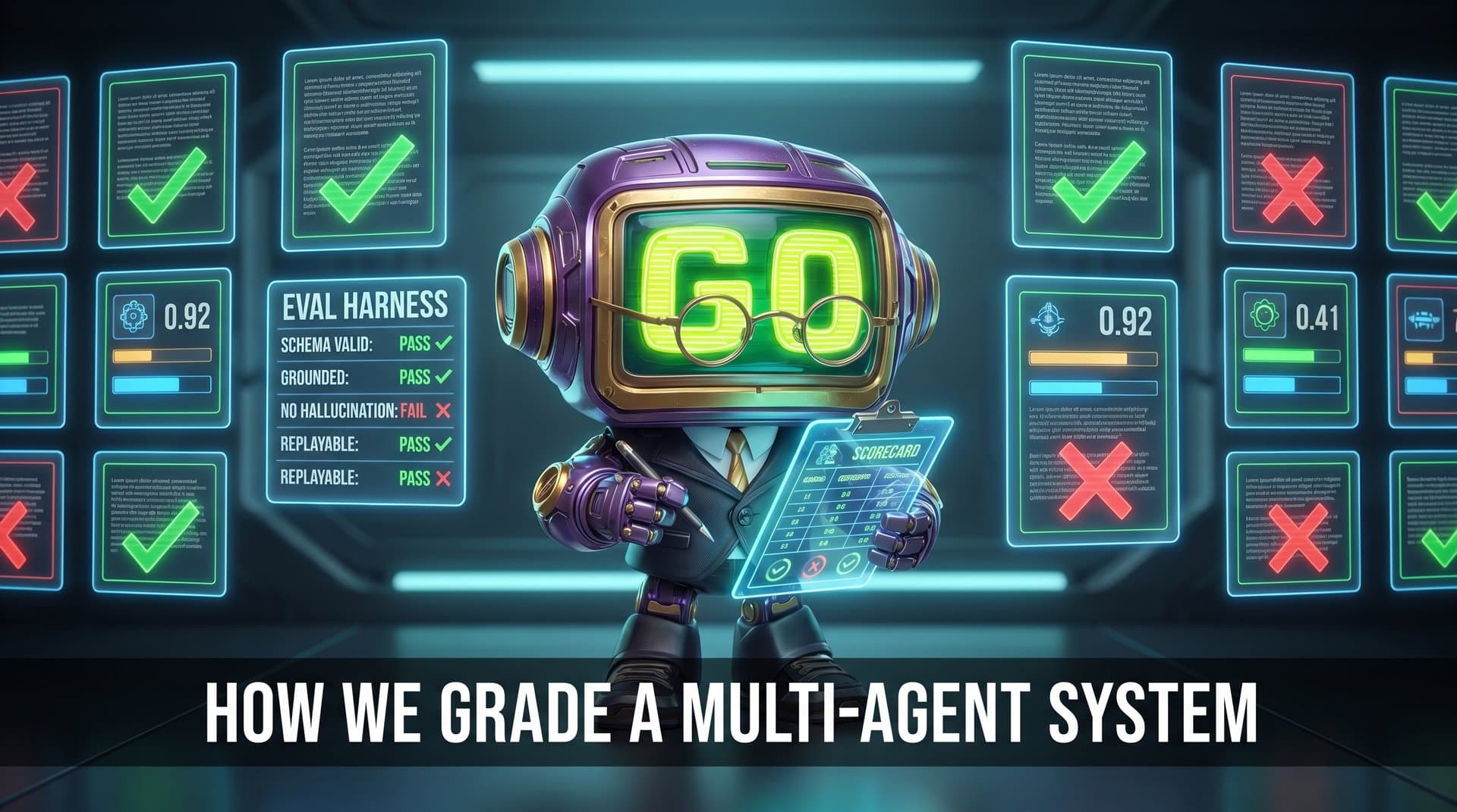 How we grade a multi-agent system.
